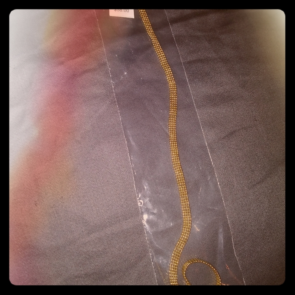 Uncommon James brand new gold choker necklace